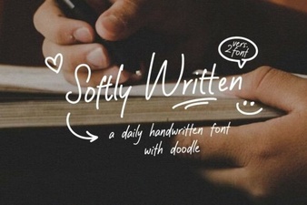 Softly Written Font for Elegant and Creative Design Projects