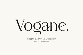 Vogane Font: Modern Elegance for Creative Design Projects